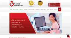 Desktop Screenshot of cardiopulmonar.com.br